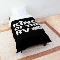 King of the RV Funny RV Gifts RV Gift Ideas Comforter