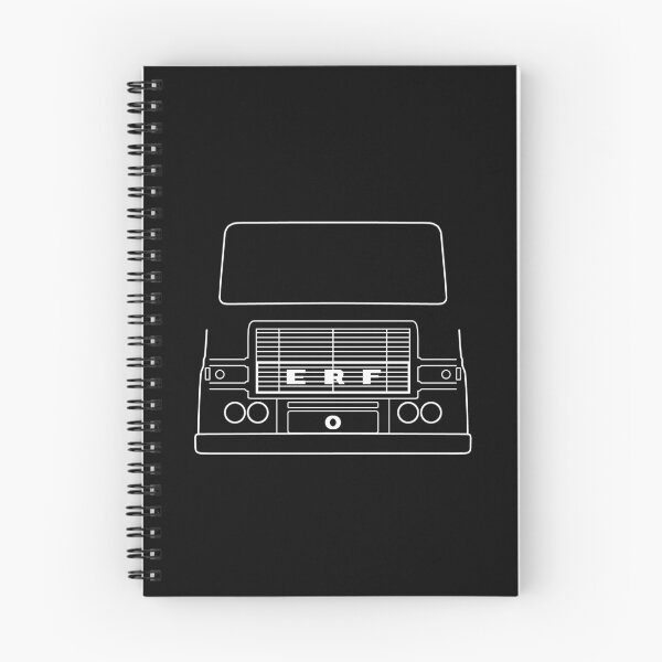 Item preview, ERF A series classic British lorry outline graphic (white) designed and sold by soitwouldseem.