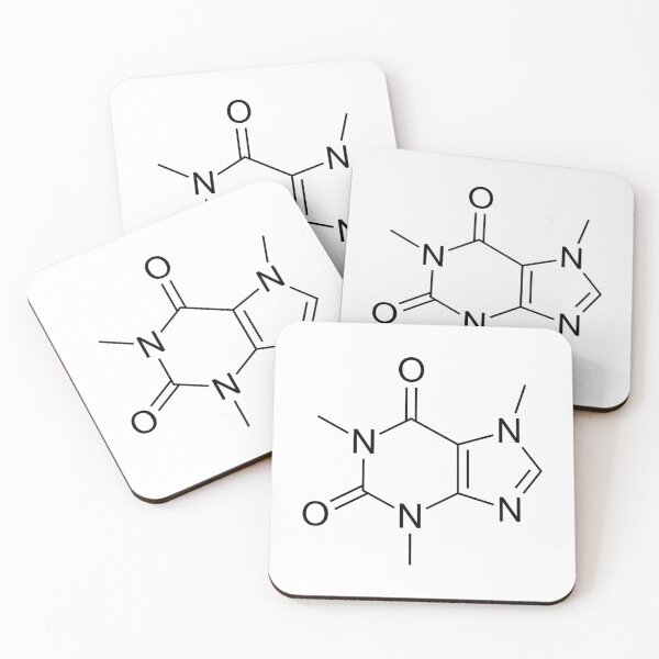 Item preview, Caffiene Molecular! designed and sold by DoodleDashCollective.