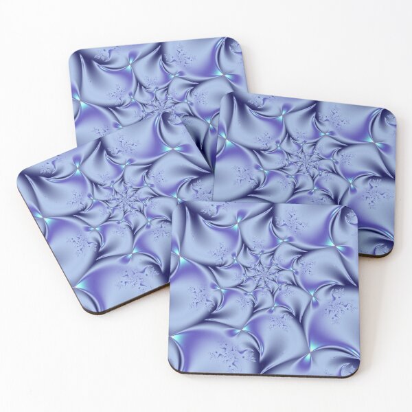 Item preview, Silky Blue Fractal Spiral designed and sold by pinkal.