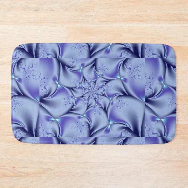 Item preview, Silky Blue Fractal Spiral designed and sold by pinkal.