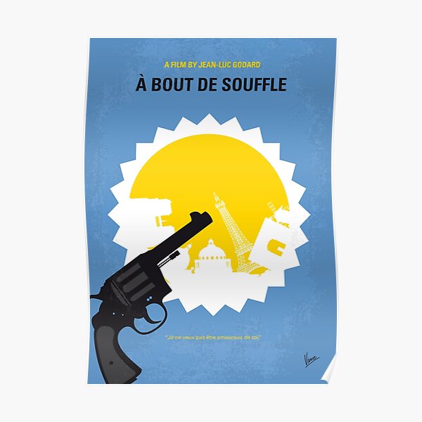 C3 A0 Bout De Souffle Posters Redbubble