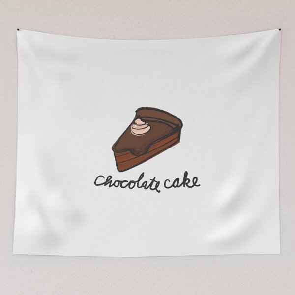 Item preview, Chocolate Cake! designed and sold by DoodleDashCollective.