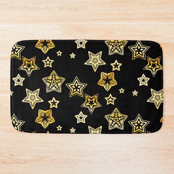 Item preview, Golden Winter Stars designed and sold by MMMSdesigns.