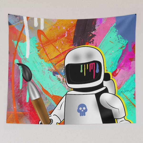 Item preview, space painting designed and sold by mark ashkenazi.