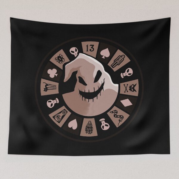 Item preview, Oogie Boogies Casino Roulette - Monochrome designed and sold by Blue Moon Toons.