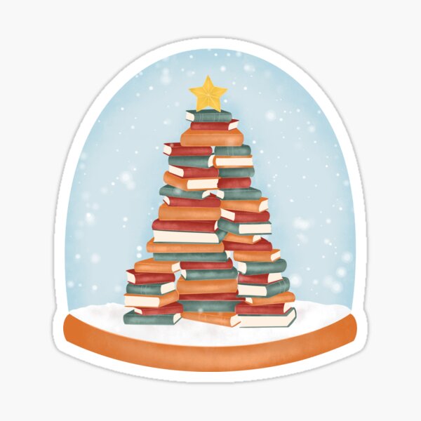 BOOKISH CHRISTMAS Sticker