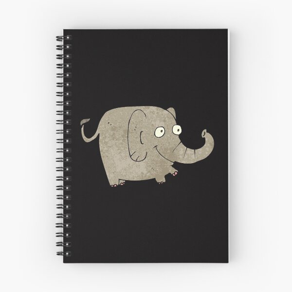 Item preview, Fat Smiley Elephant Pet Funny Happy Sarcastic Inspirational Spiritual Animal Birthday Gift designed and sold by EpsilonEridani.