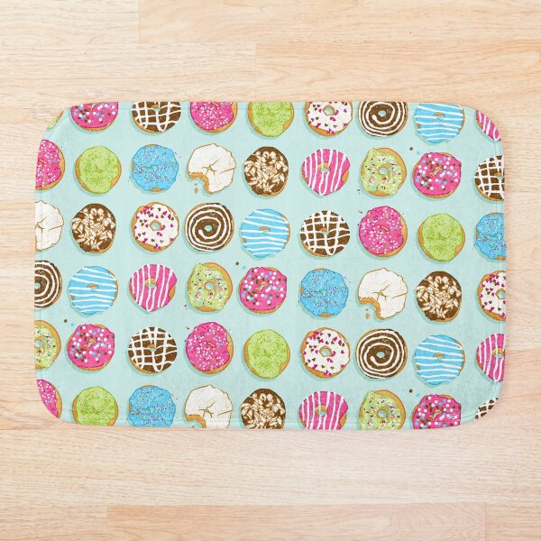 Sweet donuts Bath Mat