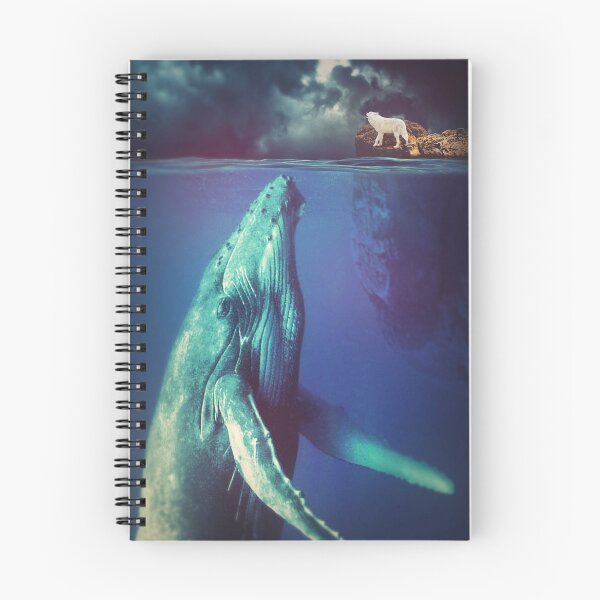 Item preview, The Whale and the Wolf designed and sold by rubbishmonkey.
