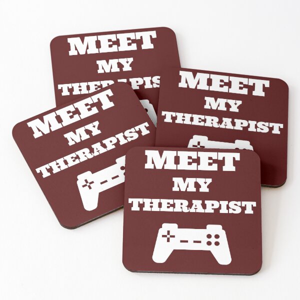 Item preview, Meet my therapist designed and sold by playerpup.