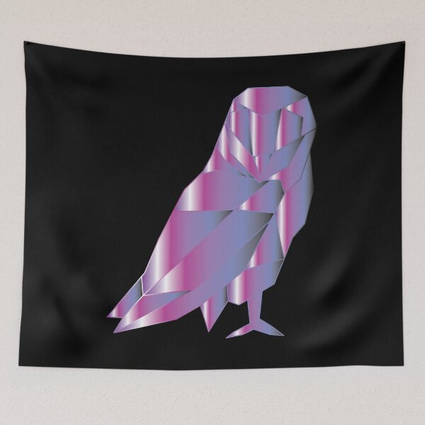 Item preview, Geometric owl designed and sold by BigThoughts.