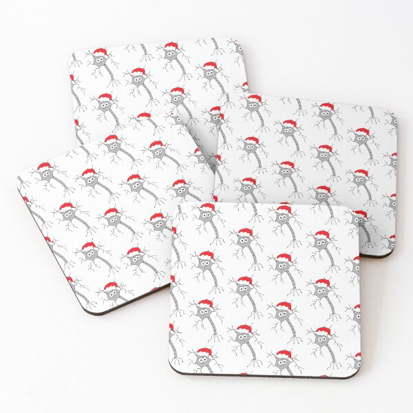 Item preview, Christmas Neuron - on white designed and sold by Adrienne Body.