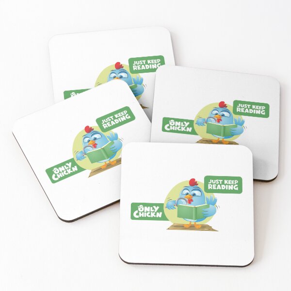 Item preview, Chicken Just Keep Reading Only Chickn designed and sold by psthome.