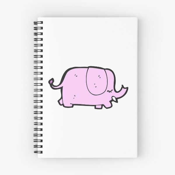 Item preview, Walking Pink Elephant Pet Funny Happy Sarcastic Cute Inspirational Spiritual Animal Birthday Gift designed and sold by EpsilonEridani.