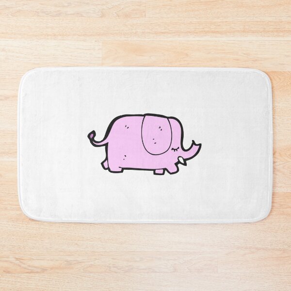 Item preview, Walking Pink Elephant Pet Funny Happy Sarcastic Cute Inspirational Spiritual Animal Birthday Gift designed and sold by EpsilonEridani.
