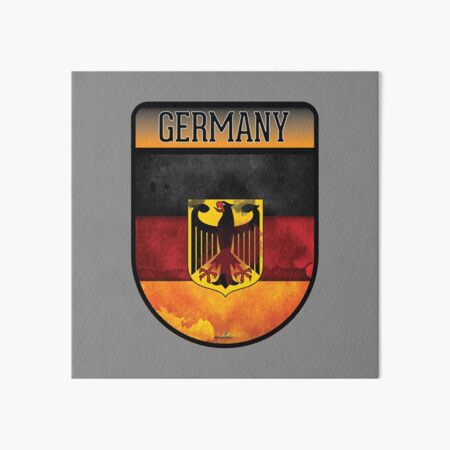 Germany Shaped German Flag Sticker Decal Vinyl country deutschland