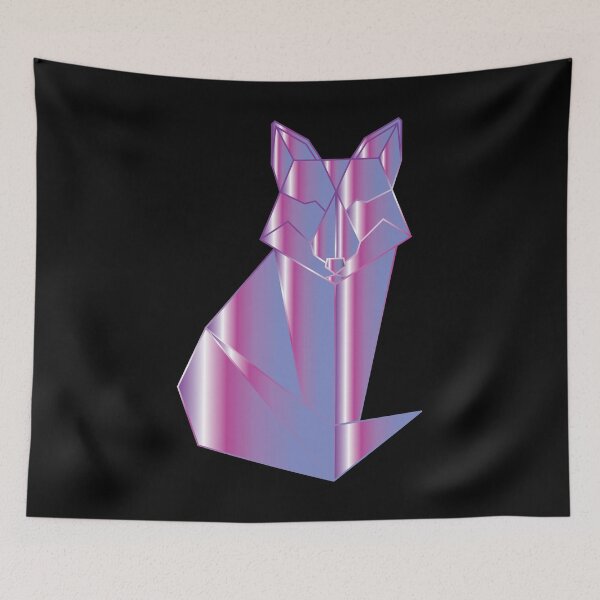 Item preview, Geometric fox designed and sold by BigThoughts.
