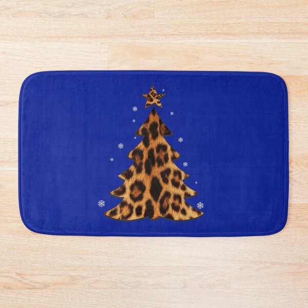 Item preview, Leopard Christmas Tree and Snowflakes Funny Wild Xmas Gift  designed and sold by alenaz.