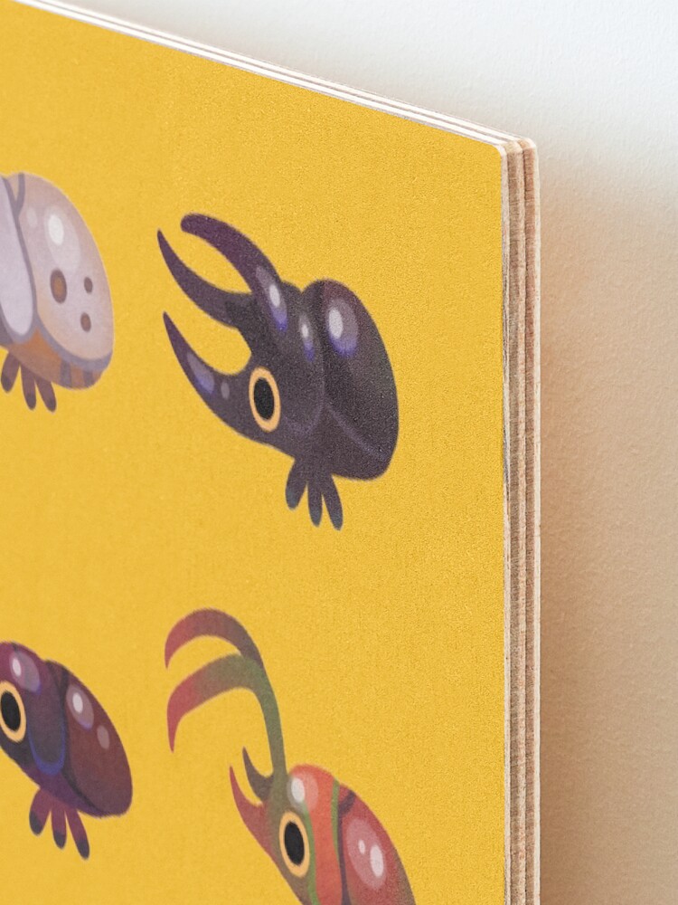 Alternate view of Rhino and Stag Mounted Print