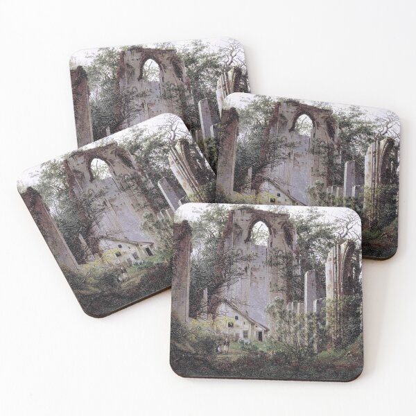 Item preview, Caspar David Friedrich - Monastery Ruin Eldena designed and sold by ArtExpression.