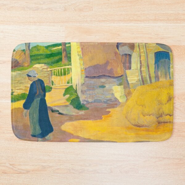 Item preview, Farmhouse at Le Pouldu - Ferme au Pouldu by Paul Sérusier designed and sold by ArtExpression.