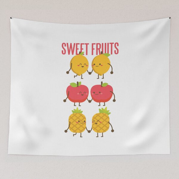 Item preview, sweet fruits lemon apple pineapple designed and sold by DerSenat.