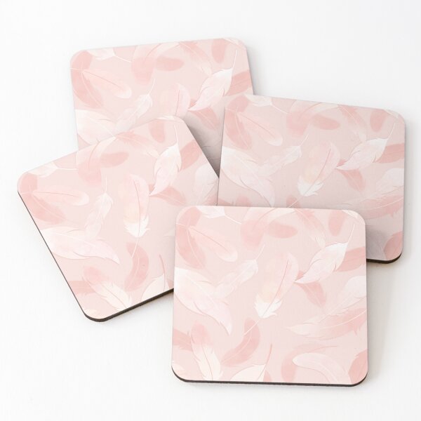 Item preview, Pink feather print designed and sold by Jenmag.