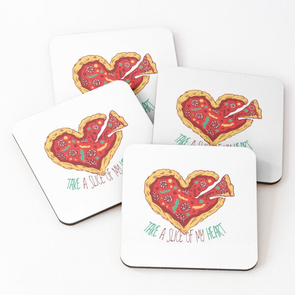 Item preview, Pizza heart, declaration of love designed and sold by DerSenat.