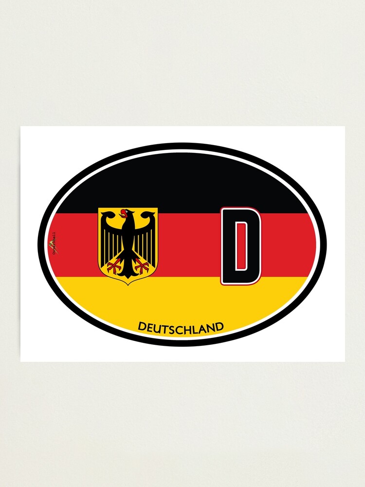 GERMANY Deutschland German DEUTSCH Shield Sticker Flag 03 Sticker for  Sale by OuterShellUK