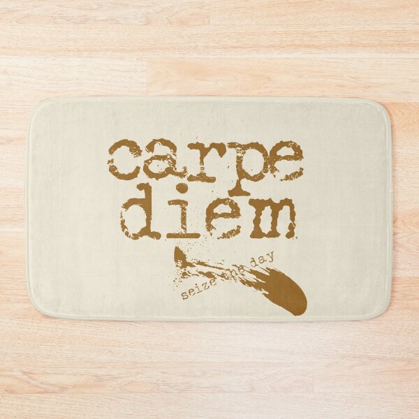 Artikelvorschau, Carpe diem seize the day typography text art quote by Word Fandom - wordfandom entworfen und verkauft von Kerry Pritchard.