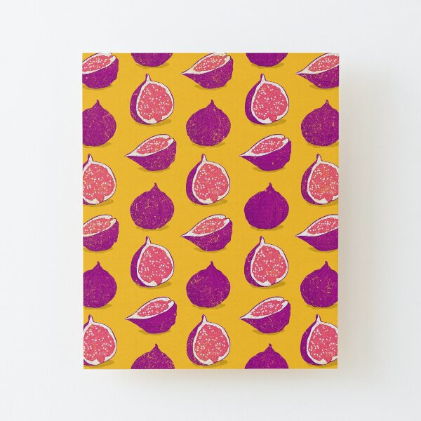 Fig Wood Mounted Print