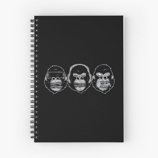 Item preview, three cool monkeys, gorilla designed and sold by DerSenat.