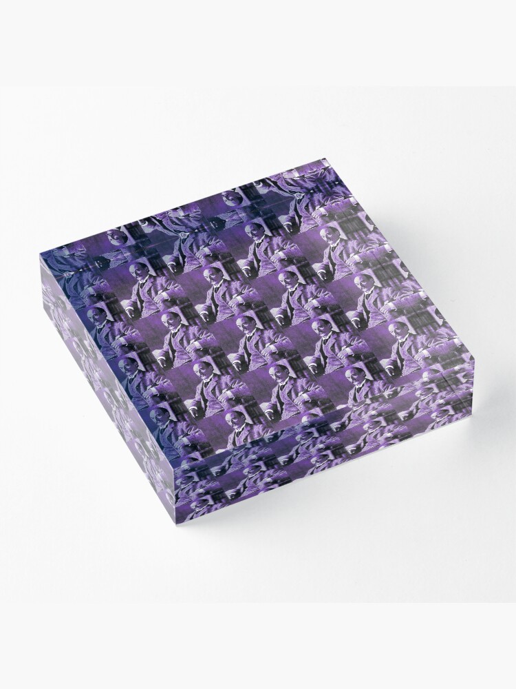 Alternate view of Thomas Hardy OM, English novelist and poet. Acrylic Block