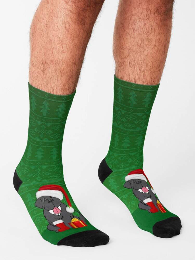 Alternate view of Silly Santa Socks Socks