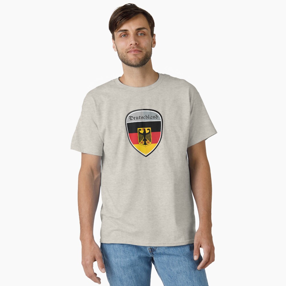 GERMANY Deutschland German DEUTSCH Shield Sticker Flag 03 Sticker