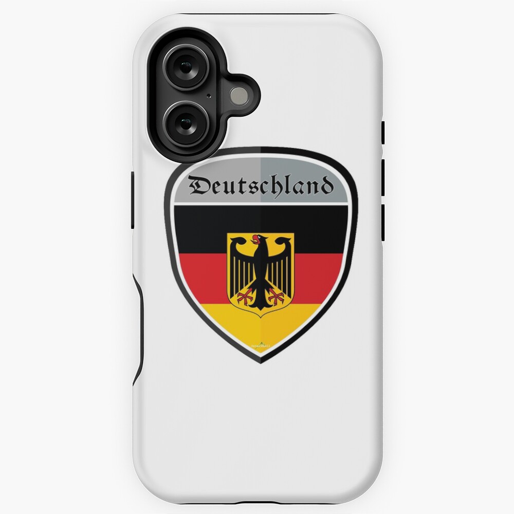 GERMANY Deutschland German DEUTSCH Shield Sticker Flag 03 Sticker