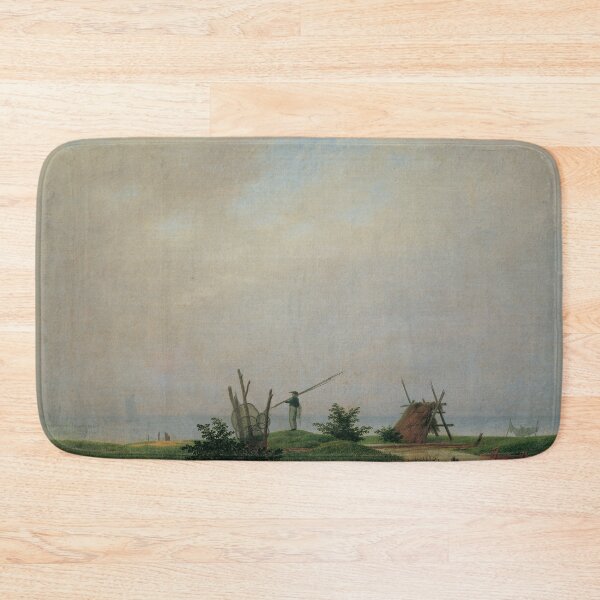 Item preview, Caspar David Friedrich - Seashore with Fisherman designed and sold by ArtExpression.