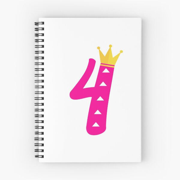 Item preview, Birthday Girl 4 Years old Crown Princess T-Shirt Gift Idea Fourth Birthday designed and sold by Jelisandie.