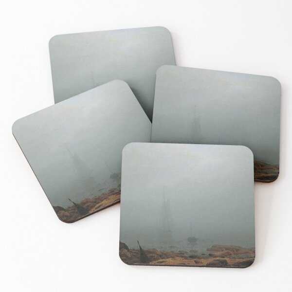 Item preview, Caspar David Friedrich - Sea Beach in the Fog designed and sold by ArtExpression.