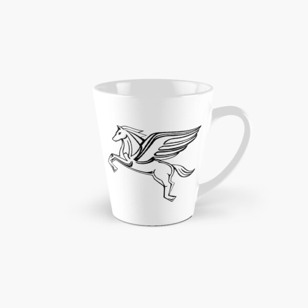 Chasing Pegasus Image (Black Outline) Tall Mug