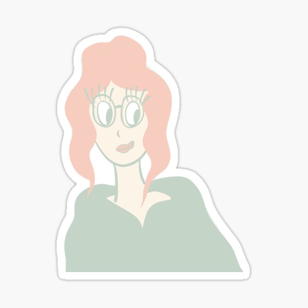 Miss Smarty Sticker