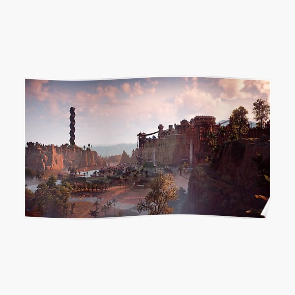 Horizon Zero Dawn Cinematic Poster 'Meridian' Poster