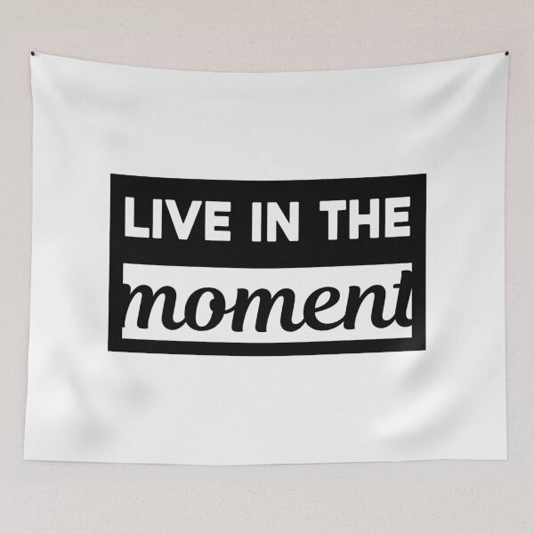 Item preview, Live In The Moment | Motivational T Shirt | One Moment | Successful Shirt | No Stress |  designed and sold by Melcu.