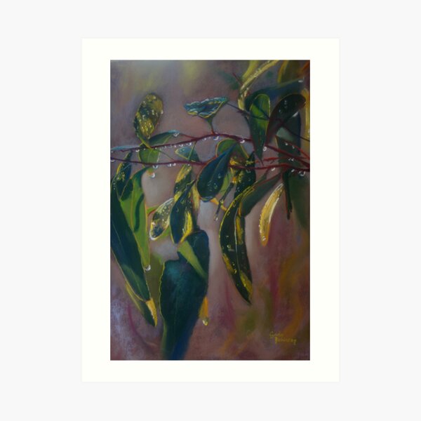 'Just Leaves' Art Print