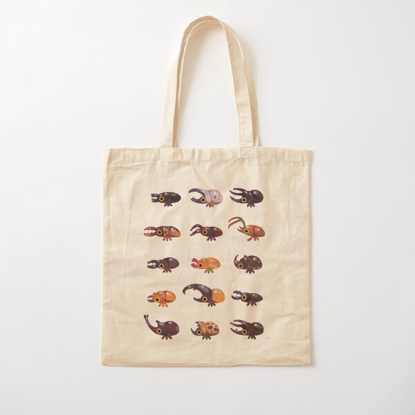 Rhino and Stag Cotton Tote Bag