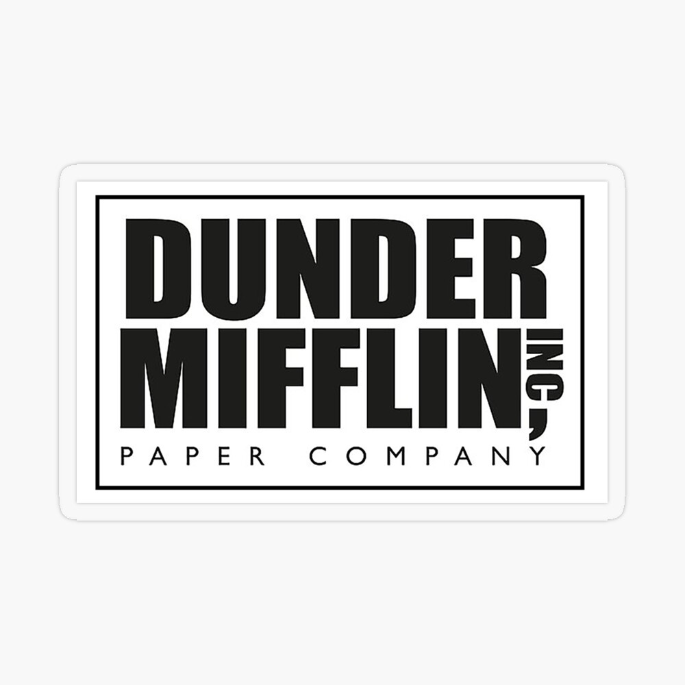 Art-O-Rama - Dunder Mifflin Paper Company Inc from The Office Unisex Hoodie  – Art-O-Rama Shop
