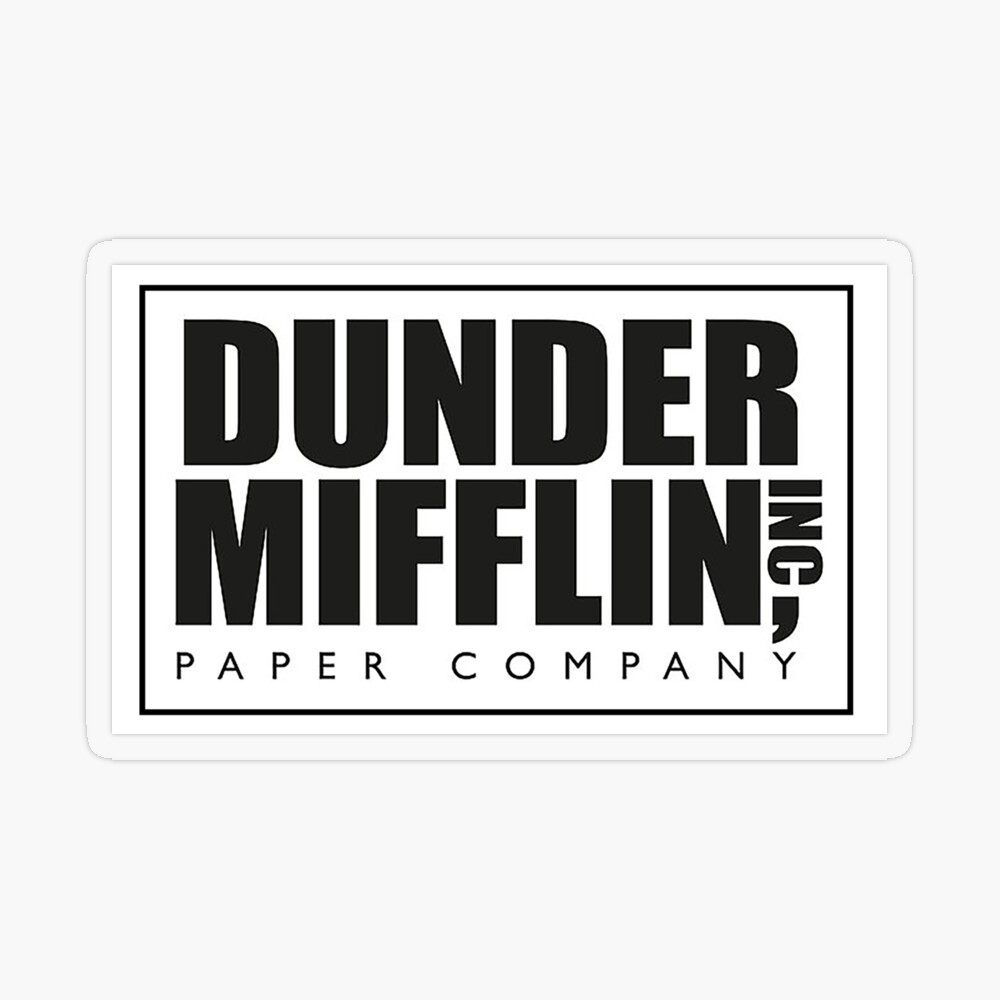 Dunder Mifflin Paper Company! Poster for Sale by Becca De Rosa