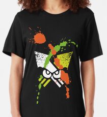 Splatoon - Turf Wars 1 Slim Fit T-Shirt