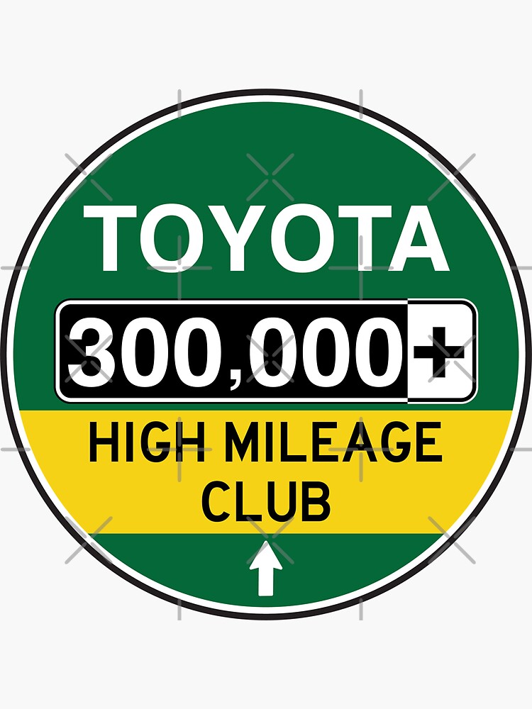 Toyota High Mileage Club - 300,000+ Miles by brainthought